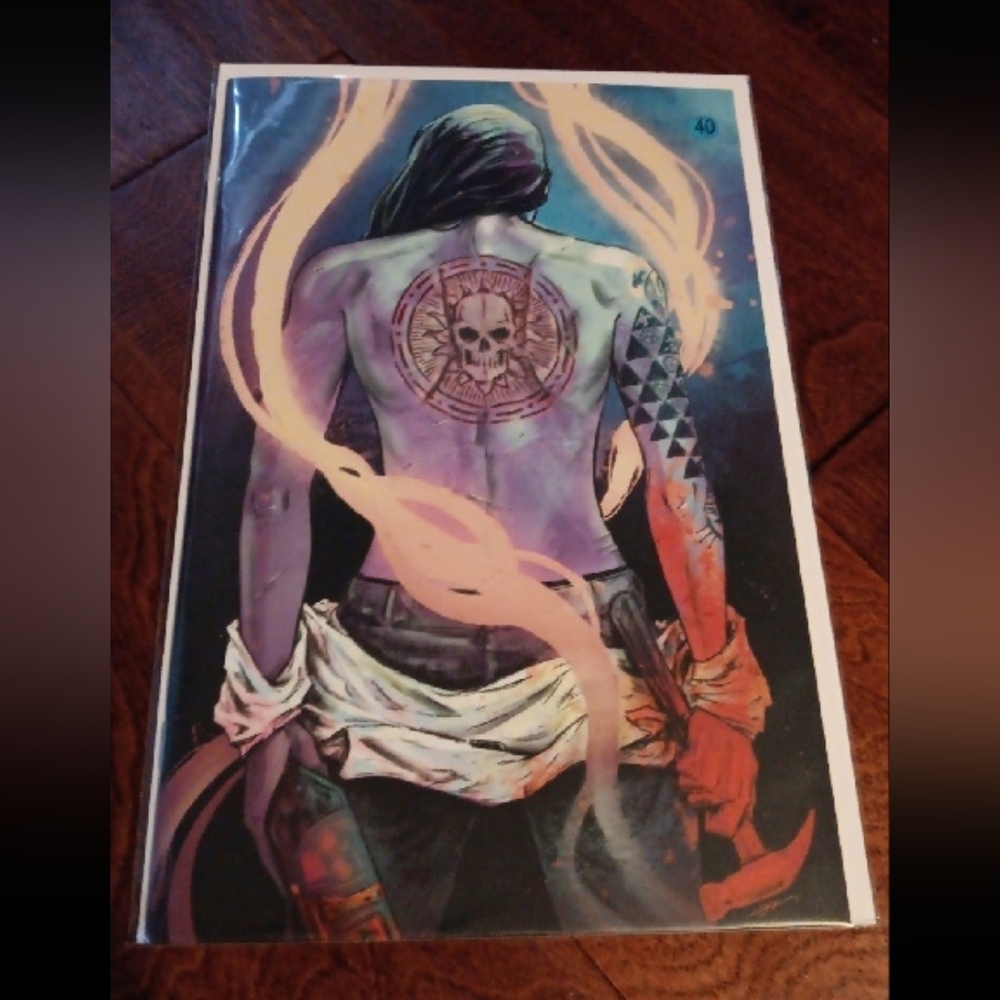 Damn Them All #1 Virgin Variant Comic Book